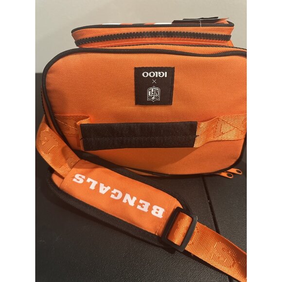 IGLOO Cincinnati Bengals Square Lined 4-Pack Cooler - Picture 7 of 9